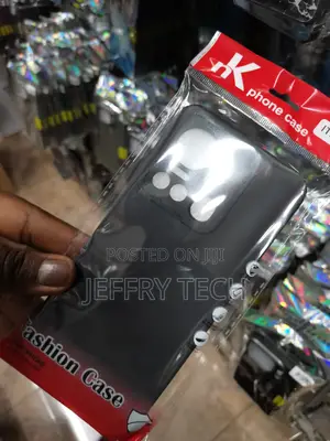 Case for Itel S18,Silicone Protective Phone Case -Black