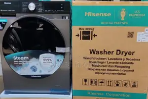 Hisense 8kgs Front Washer Dryer Washing Machine HS8KG