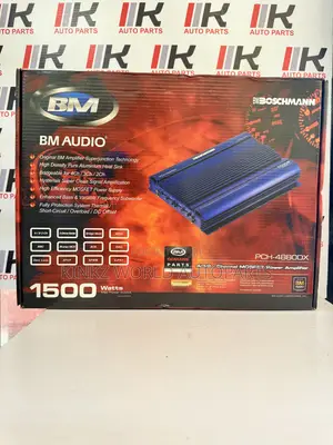 Boschmann PCH-4880DX 1500 Watts Bridgeable Car Amplifier