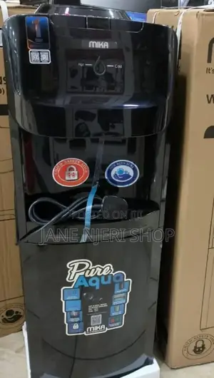 Black Mika Hot and Cold Water Dispenser MI/K