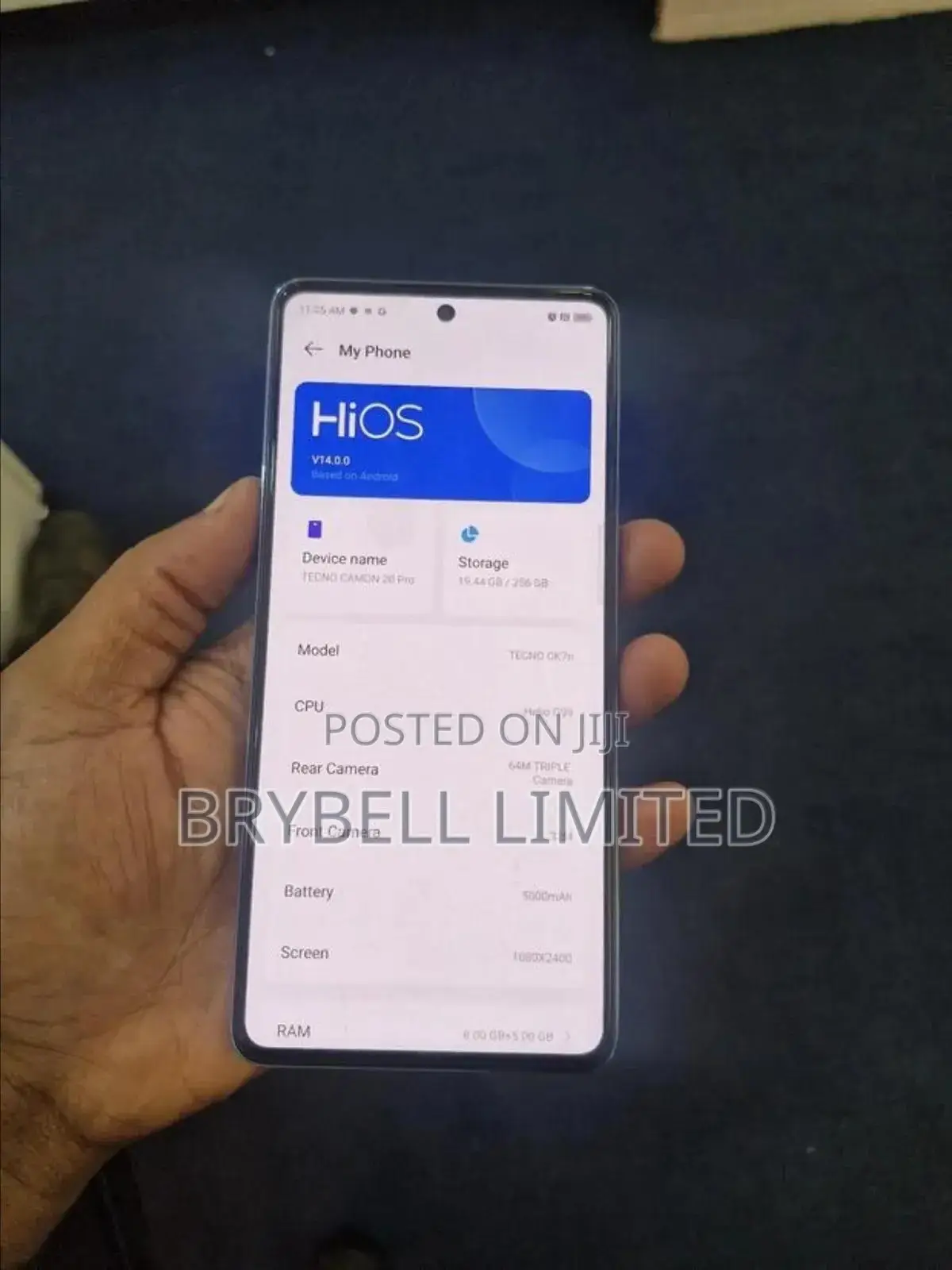 Tecno Camon 20 Pro 5G 256 GB Blue