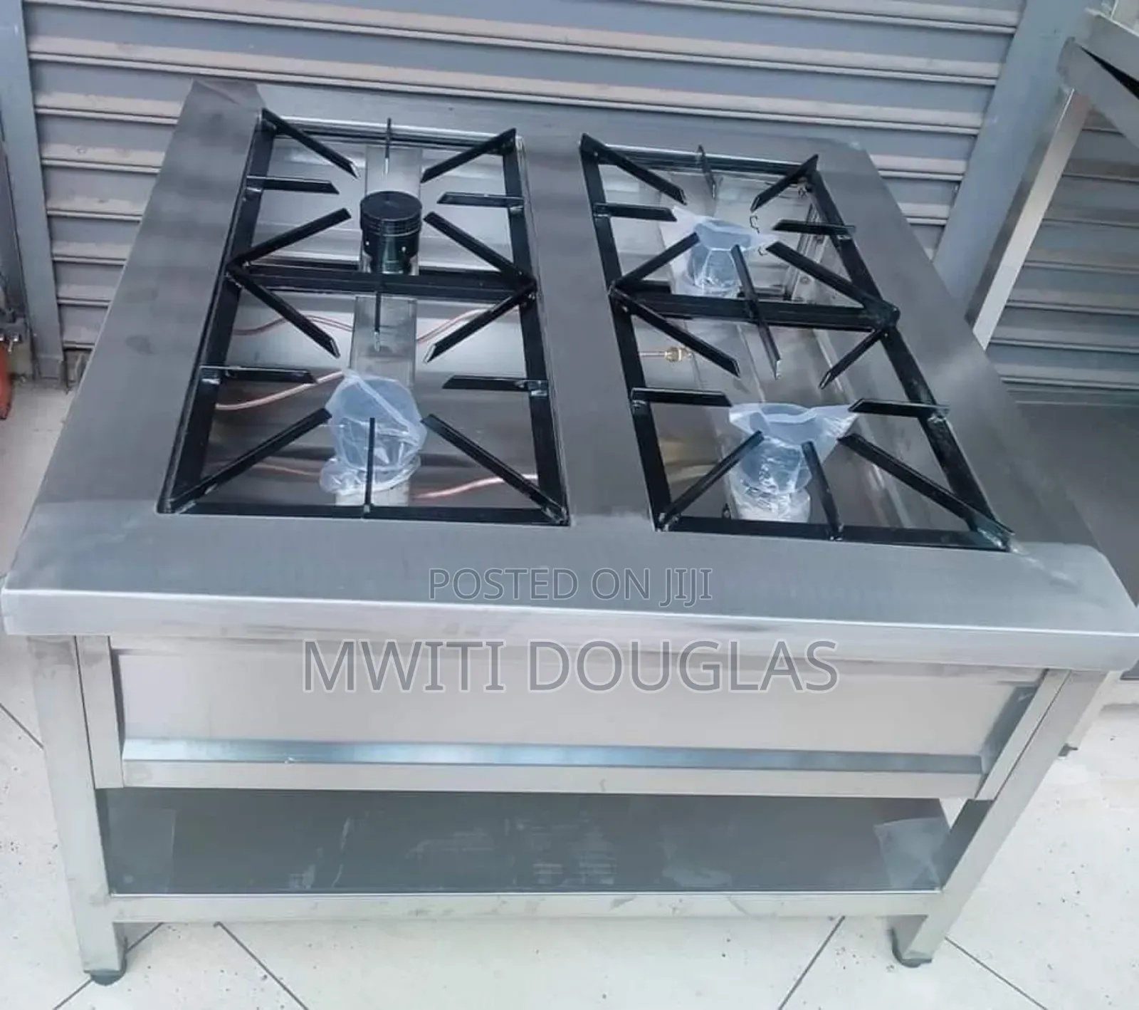 Lastiful Stainless Four Burner Gas Cooker