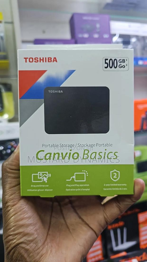 500gb Toshiba Hard Drive