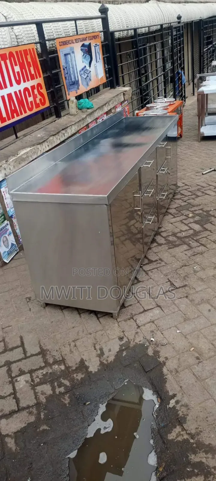 Broad Based Legit Stainless Cabinet