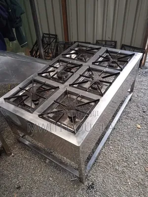 Top Stylish Model Six Burner Gas Cooker,Stainless