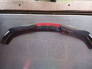 Carbon Finish Red Finish Front Lip Body Kit