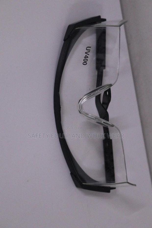 Dark Frame Safety Glasses