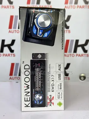 KENWOOD KWD-X17 Single Din Car Radio Bluetooth and USB Ports