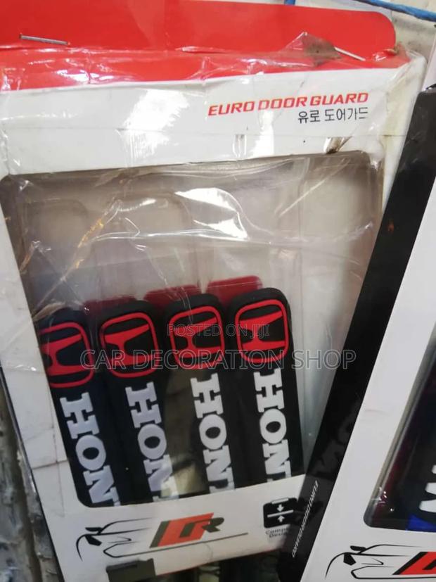 4pc Honda Door Rubber Edge Scratch Guard - main view