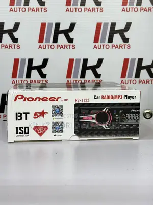 PIONEER Single Din Car Radio Bluetooth and USB Ports