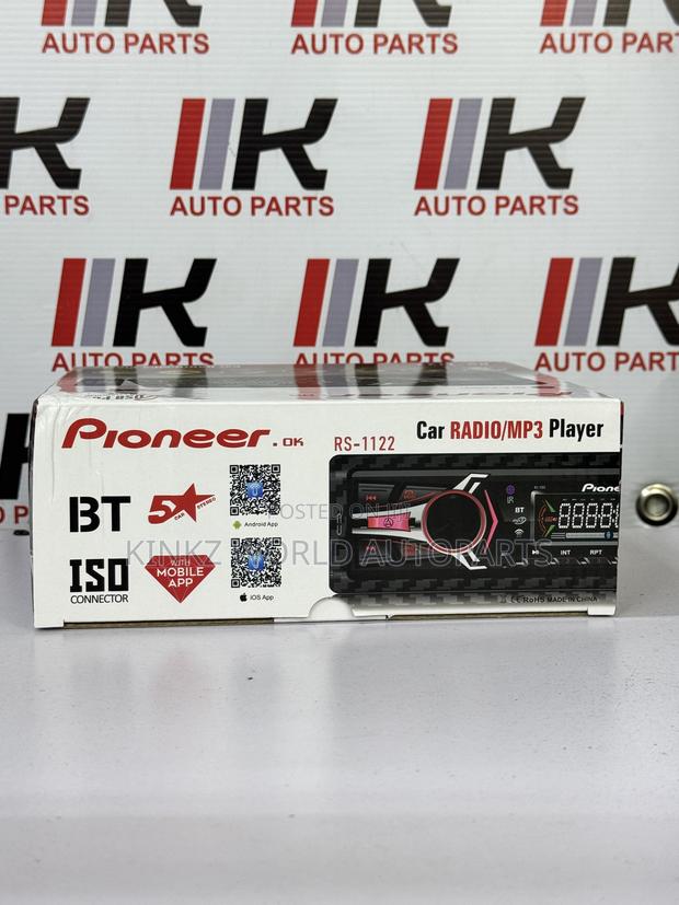PIONEER Single Din Car Radio Bluetooth and USB Ports - thumbnail 2