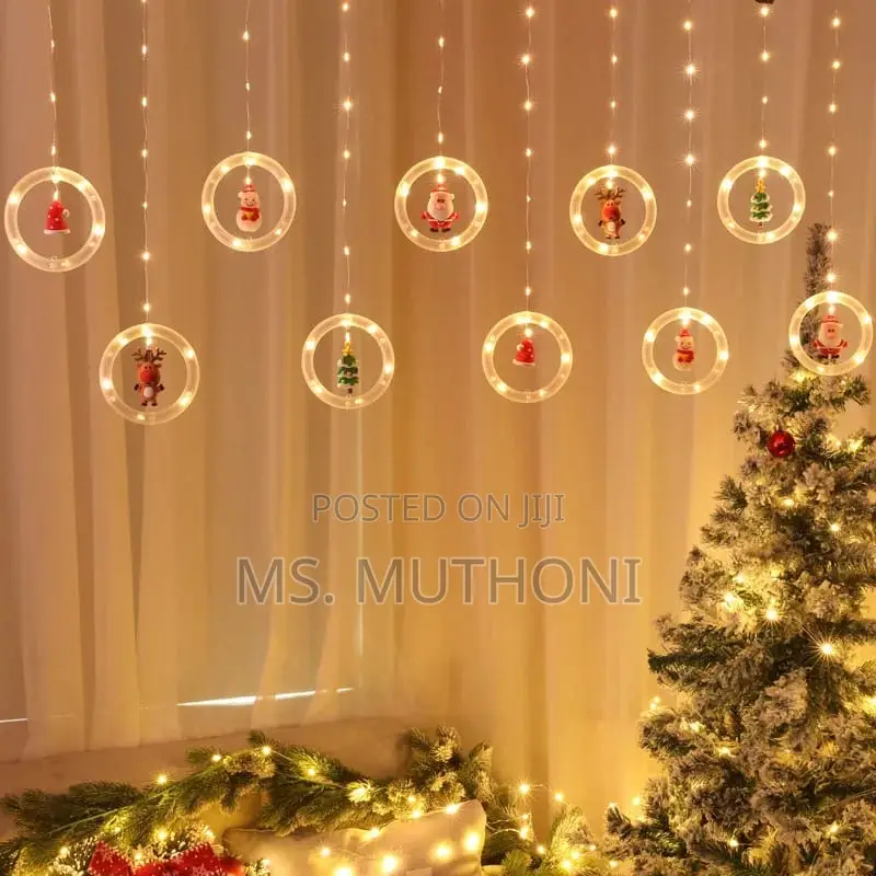 3M Wish Ring Curtain Curtain Garland Christmas Decorations