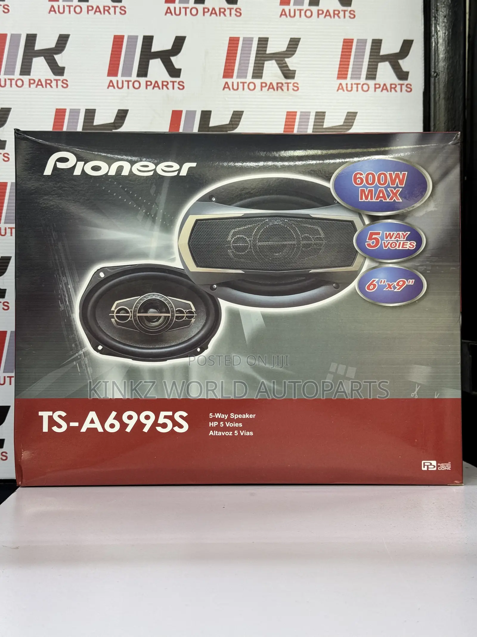 Pioneer TS-A6995S 6" X 9" 600W RMS 5-Way Coaxial Speakers
