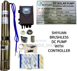 Shiyuan Brushless Dc Pump With Controller 1300w 115m
