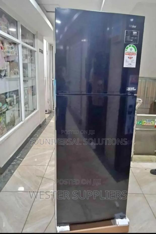 Haier 333l Double Door No-Frost Fridge Refrigerator