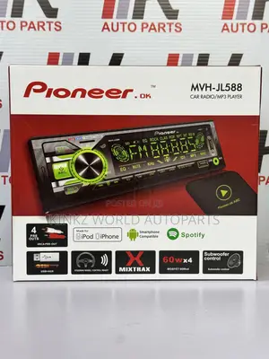 PIONEER MVH-JL588 Single Din Car Radio Bluetooth USB Ports