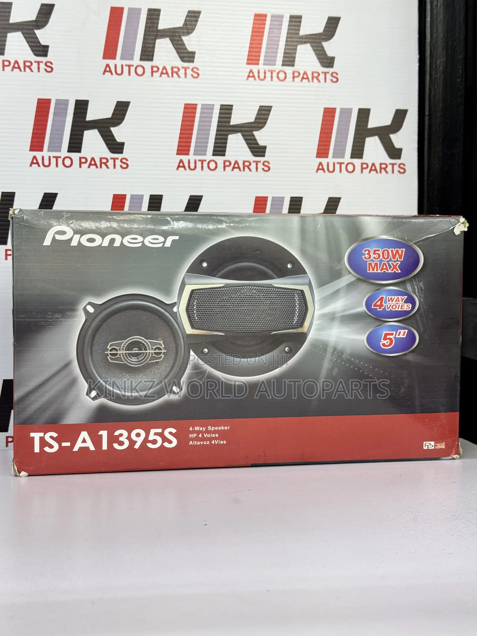 Pioneer TS-A1395S 5 Inch 4 Way 350W Max Car Stereo Speaker