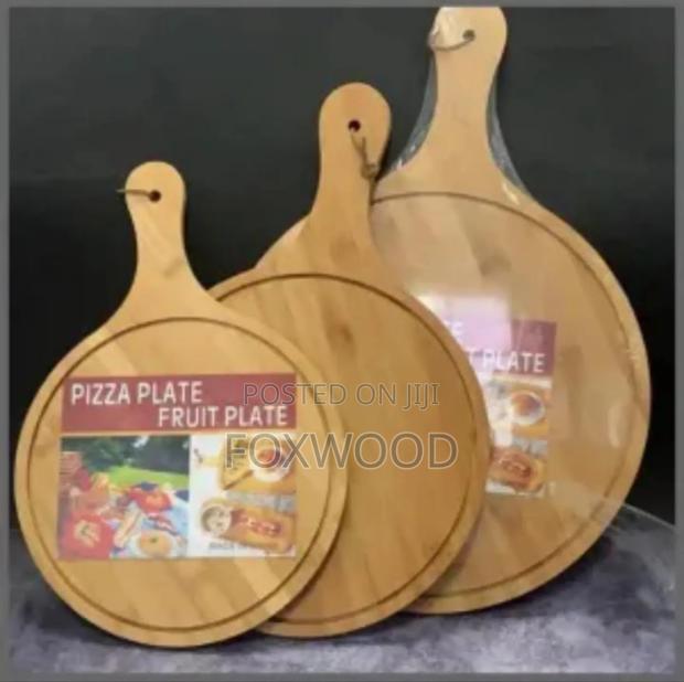 Bamboo Pizza Board Round.Now Available - thumbnail 5