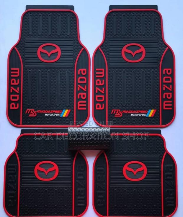 Mazda 5pc Floor Rubber Liner Mats - main view