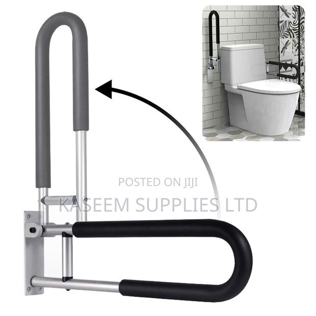 Handicapped Elderly Toilet Support Bars - main view
