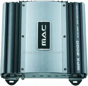 EX-UK Mac Audio MPX 2000-2-Channel 500 Watts Car Amplifier