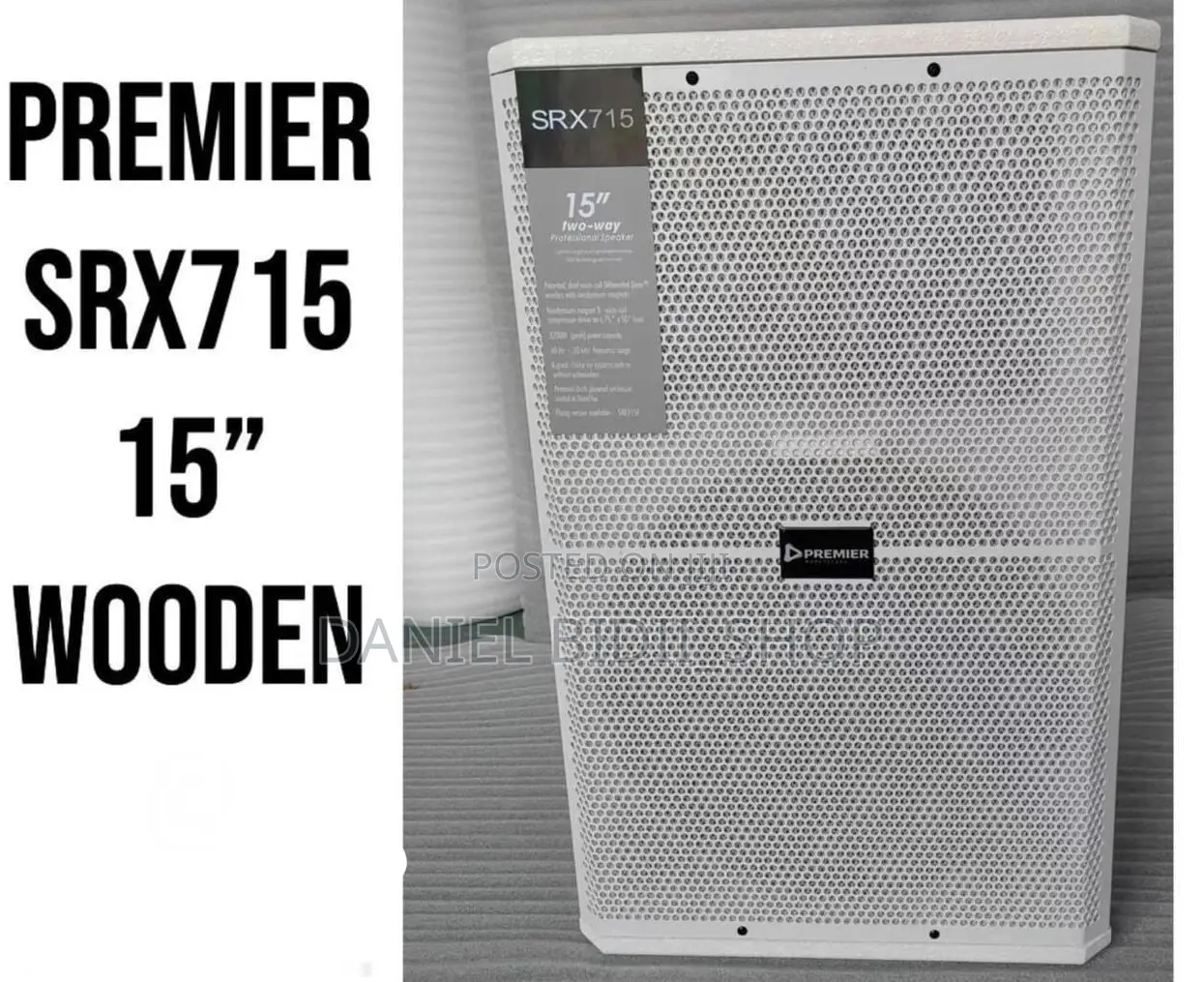 Premier Wooden Speaker 15inch Srx715