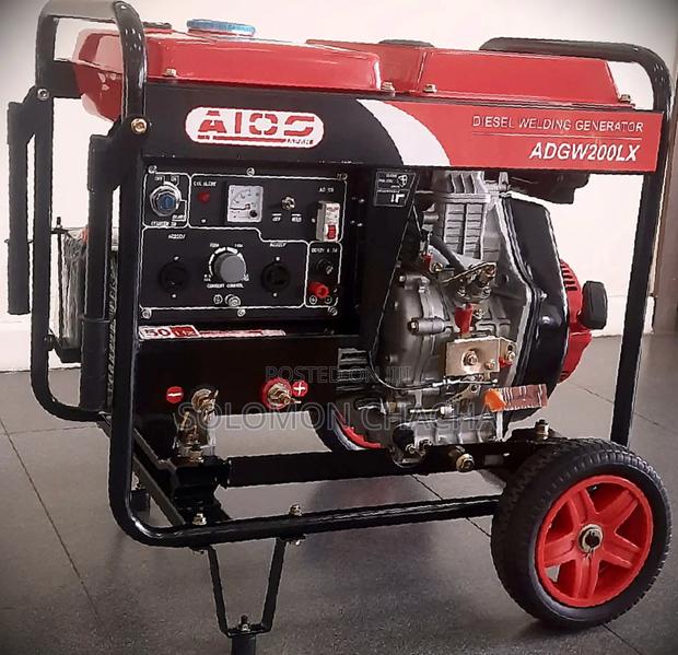 ADGW200LX Aico Japan Diesel *WELDING* Generator 7.5kva 200A.
