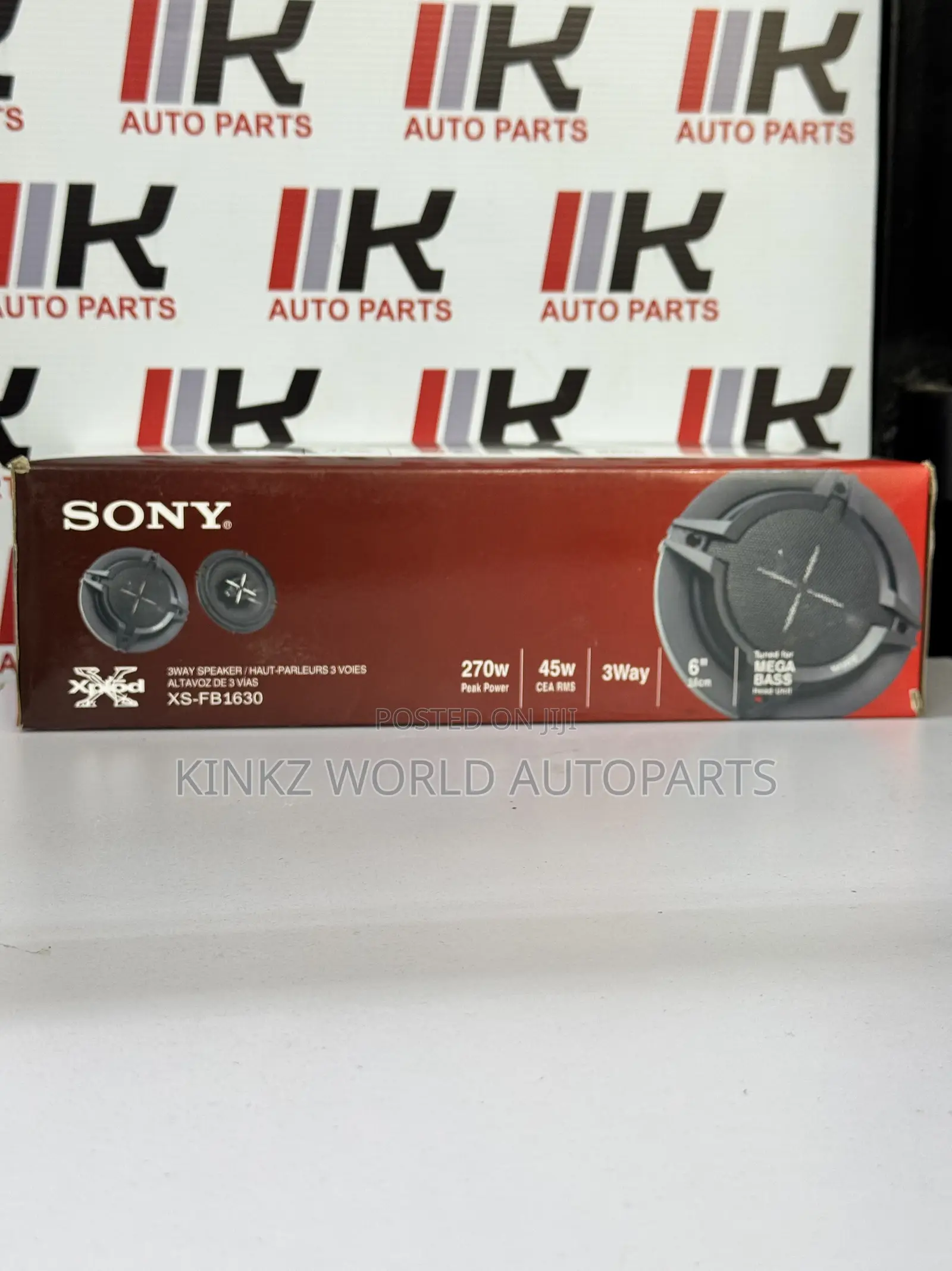 Sony XSFB1630 FB Car Audio Speaker, Pair, Black