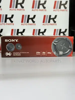 Sony XSFB1630 FB Car Audio Speaker, Pair, Black
