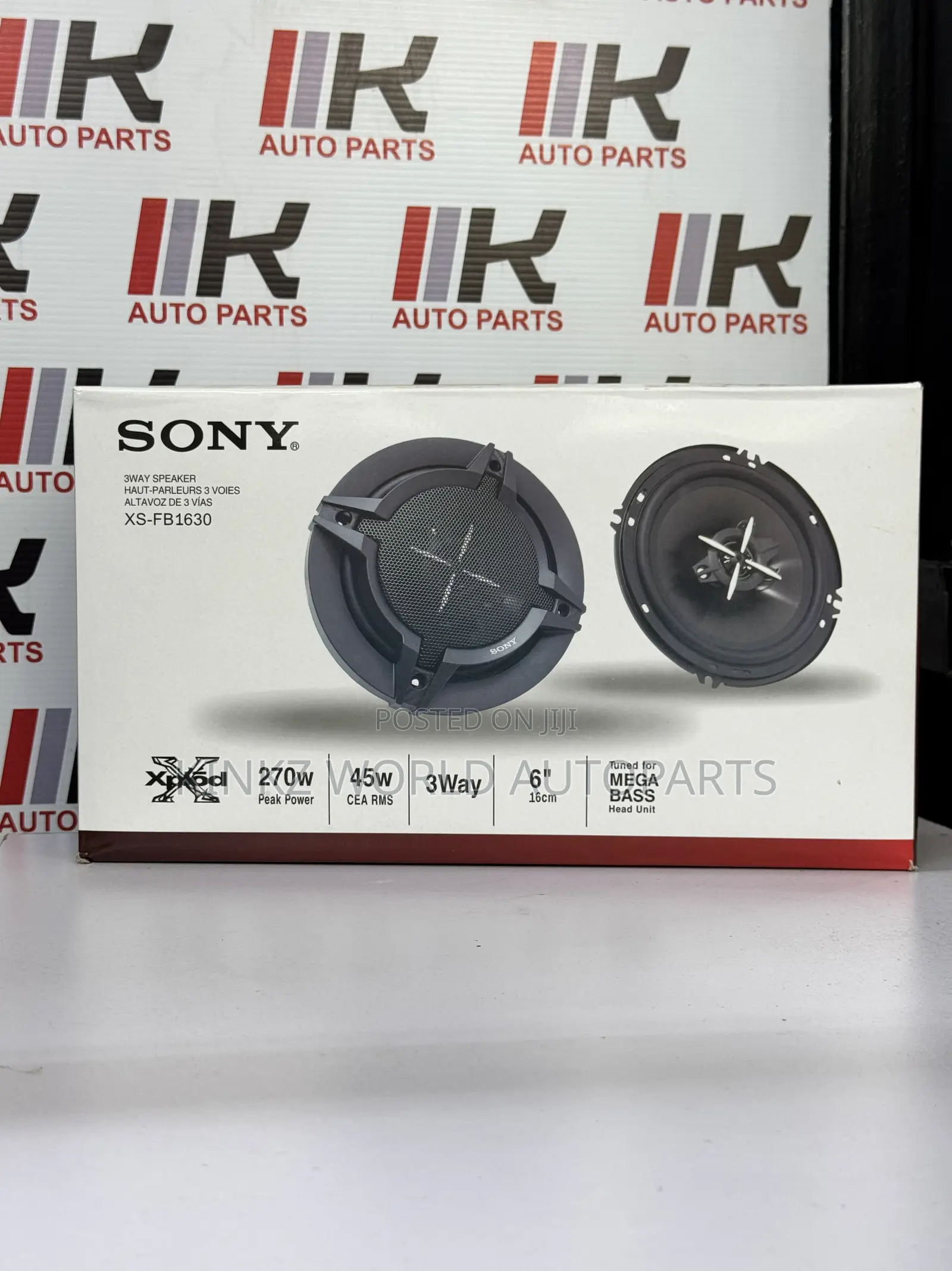 Sony XSFB1630 FB Car Audio Speaker, Pair, Black