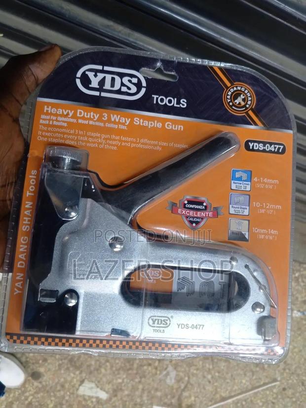 YDS Heavy Duty 3-Way Staple Gun - thumbnail 4