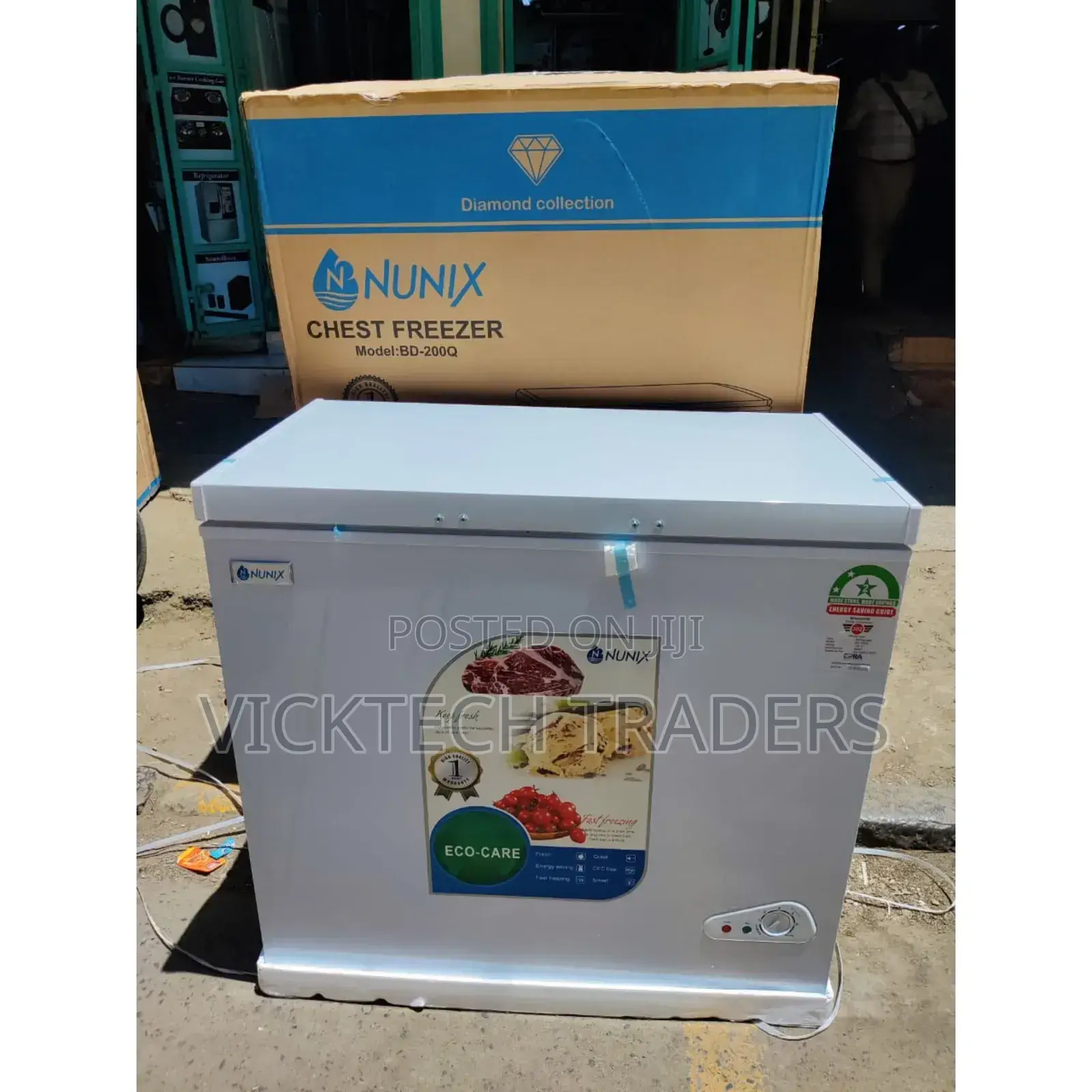 Chest Freezer 200 Litres ~Nunix