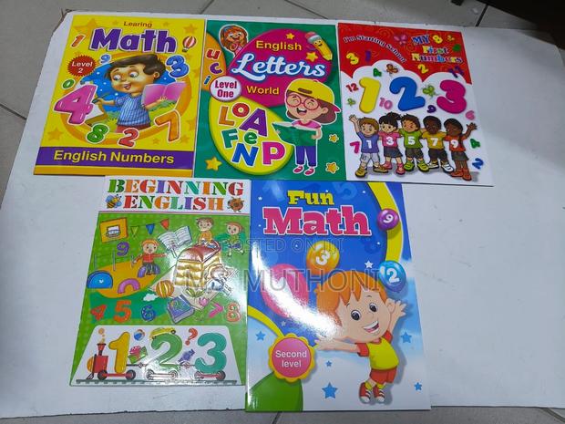 A Set of 5 Early Educational Books