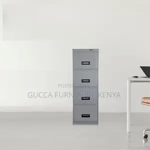 Cabinets:4 Drawer Metal File Storage Cabinet With Lock