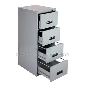 Cabinets:4 Drawer Metal File Storage Cabinet With Lock
