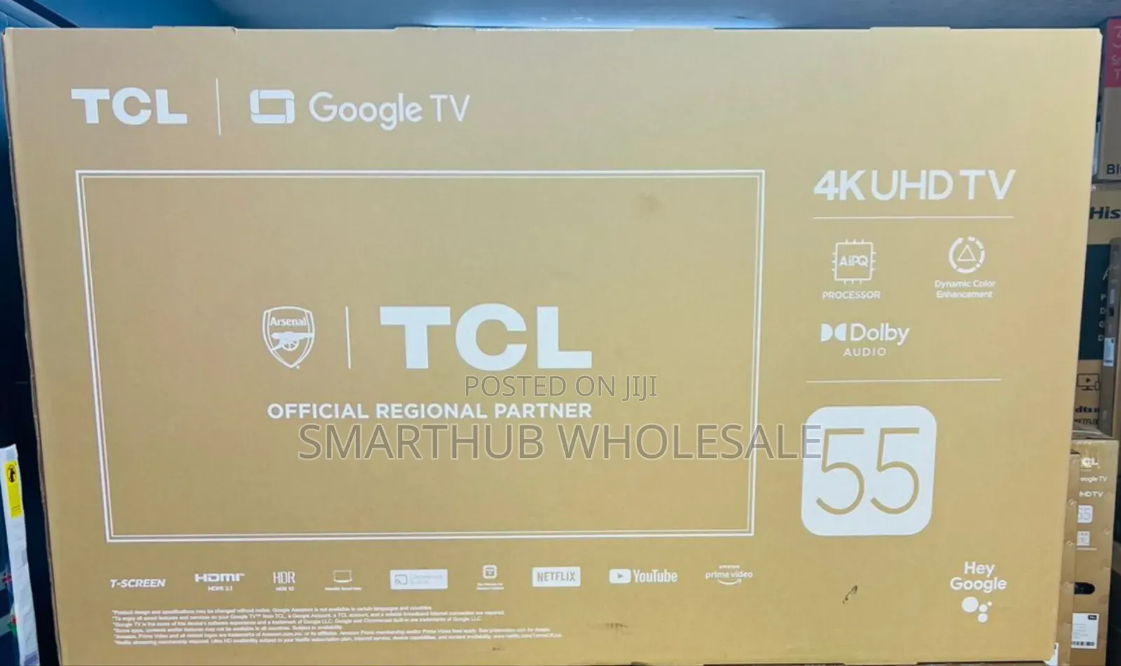 TCL 55 Inch 43v6b Uhd Tv
