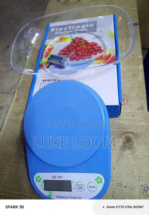 Kitchen Scale With Bowl