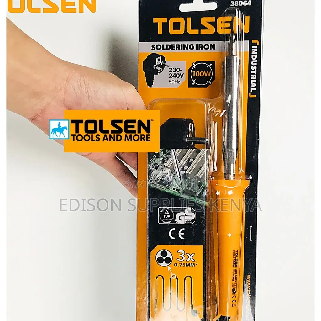 Soldering Iron 100 Watts Tolsen Electric Solder Gun 100w
