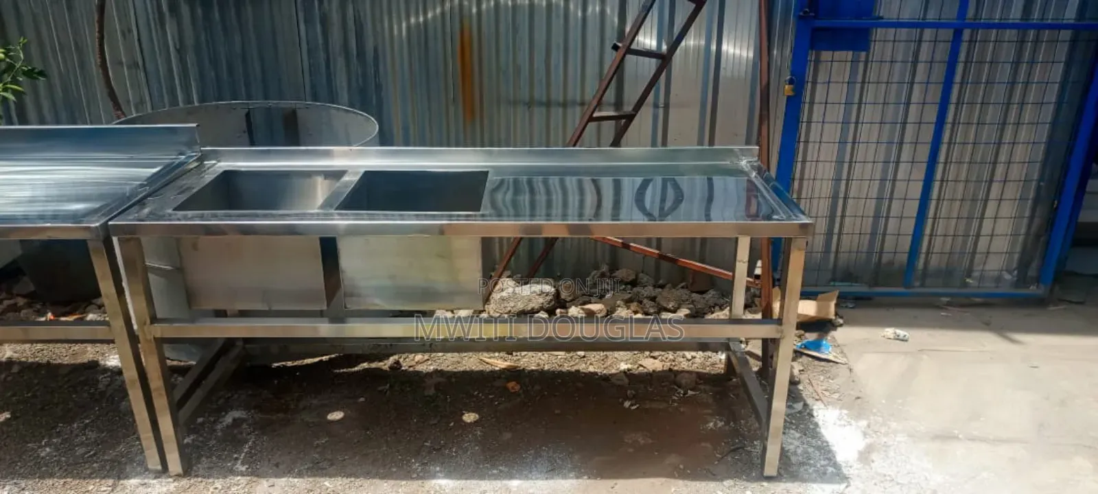 Washing 5fits Double Sinks, Stainless