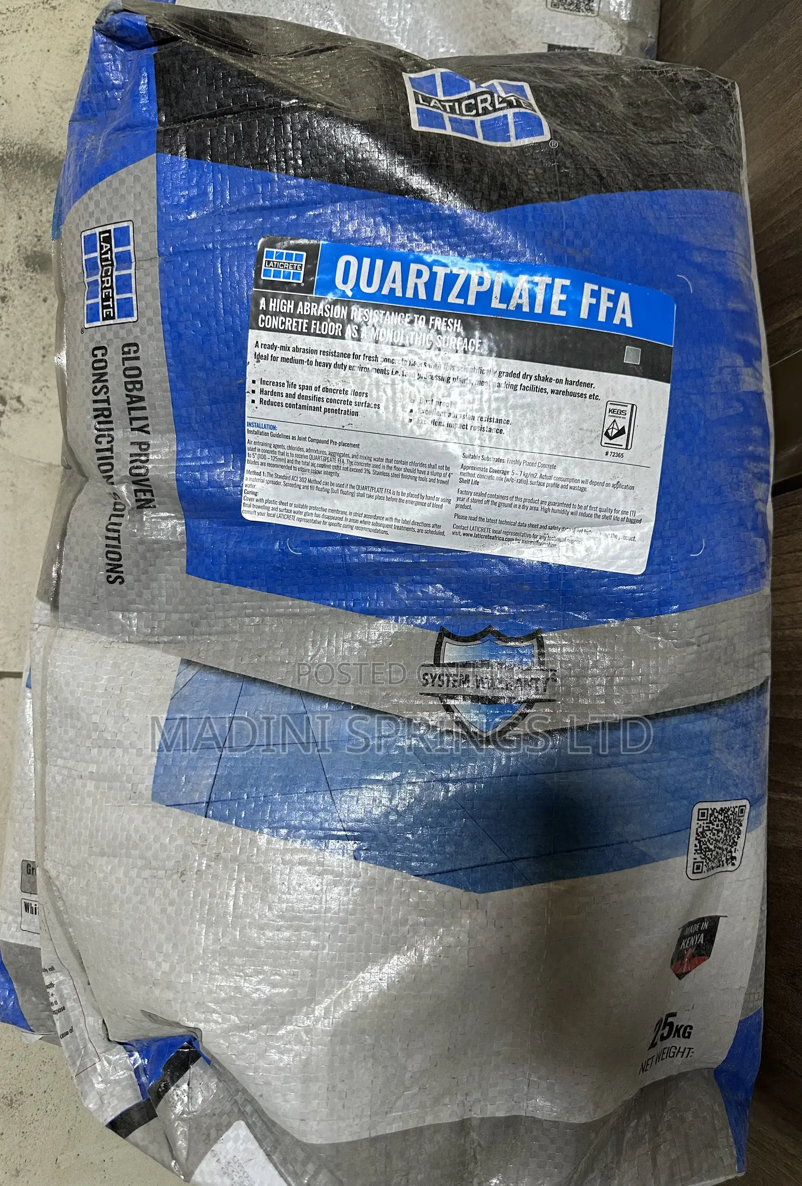 Laticrete Quartplate Ffa(Hardens Densifies Surfaces, 25kg)