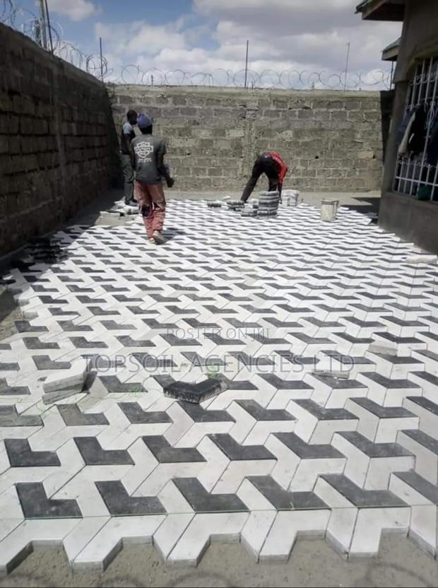 Colored Cabro and Tiles
