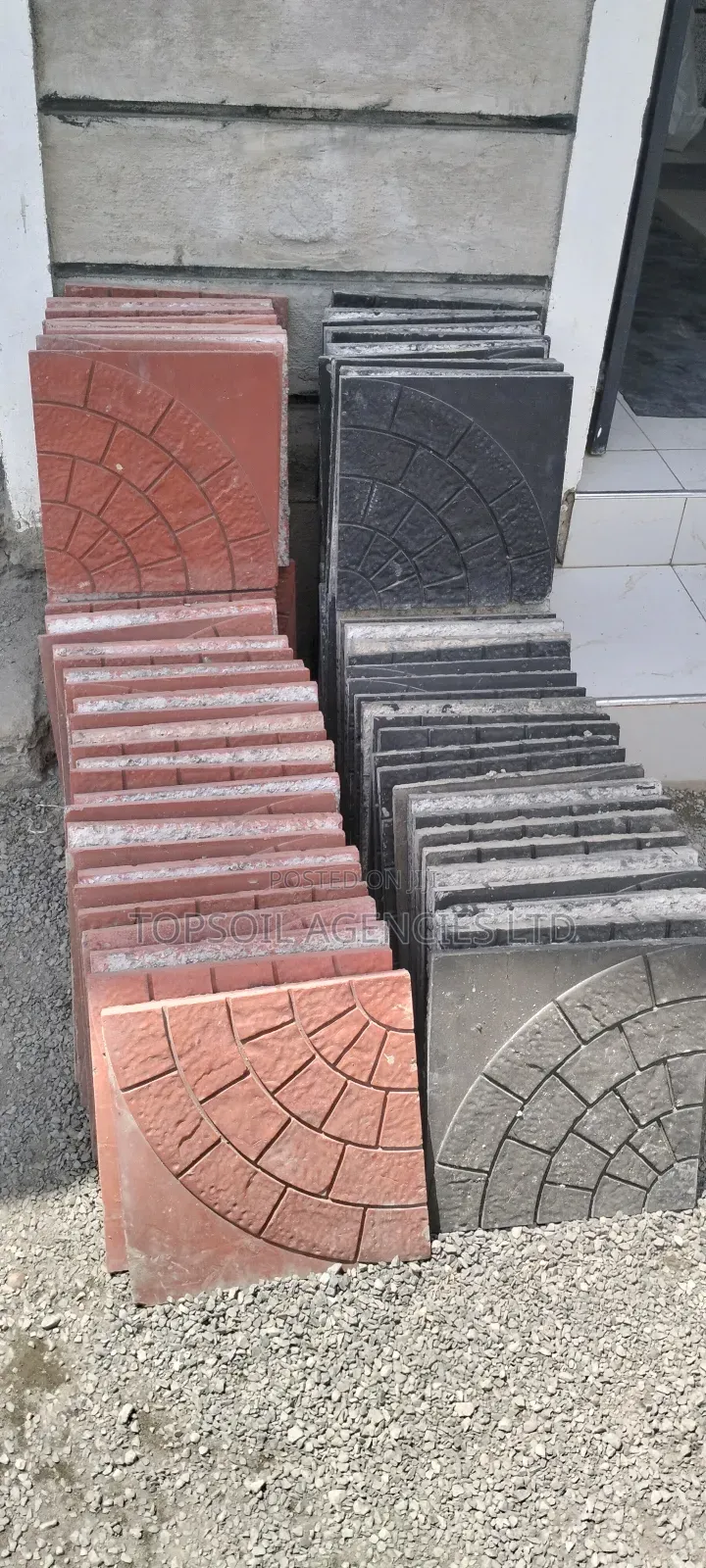 Colored Cabro and Tiles