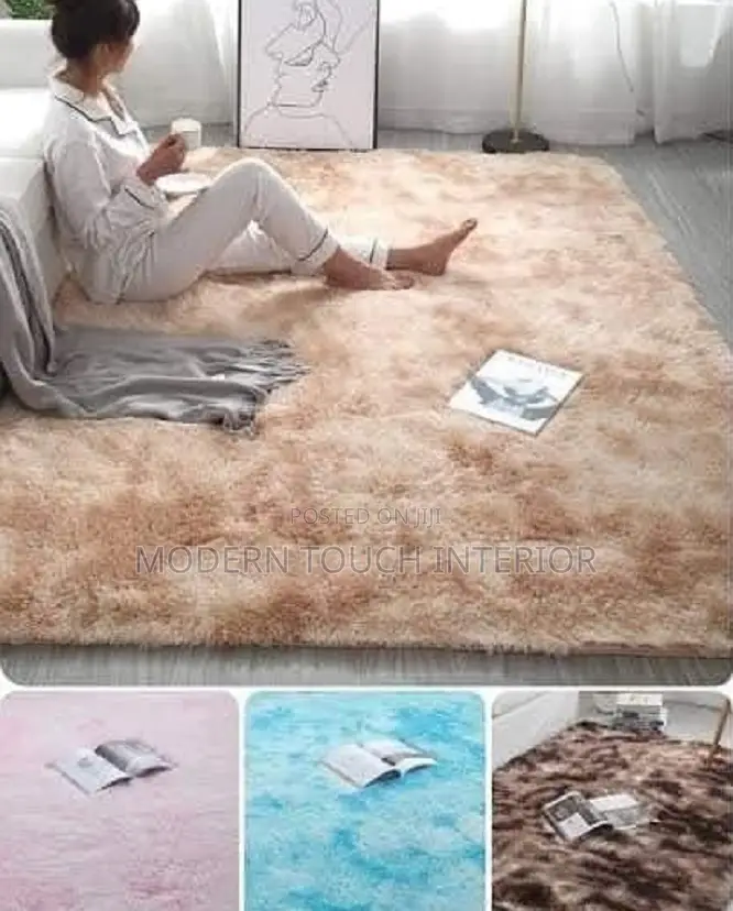 Patched Fluffy Mats