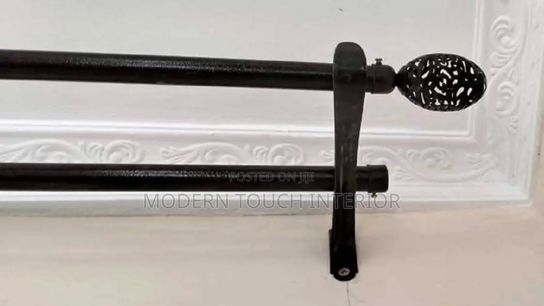 Black Powder Coated Jua Kali Rods