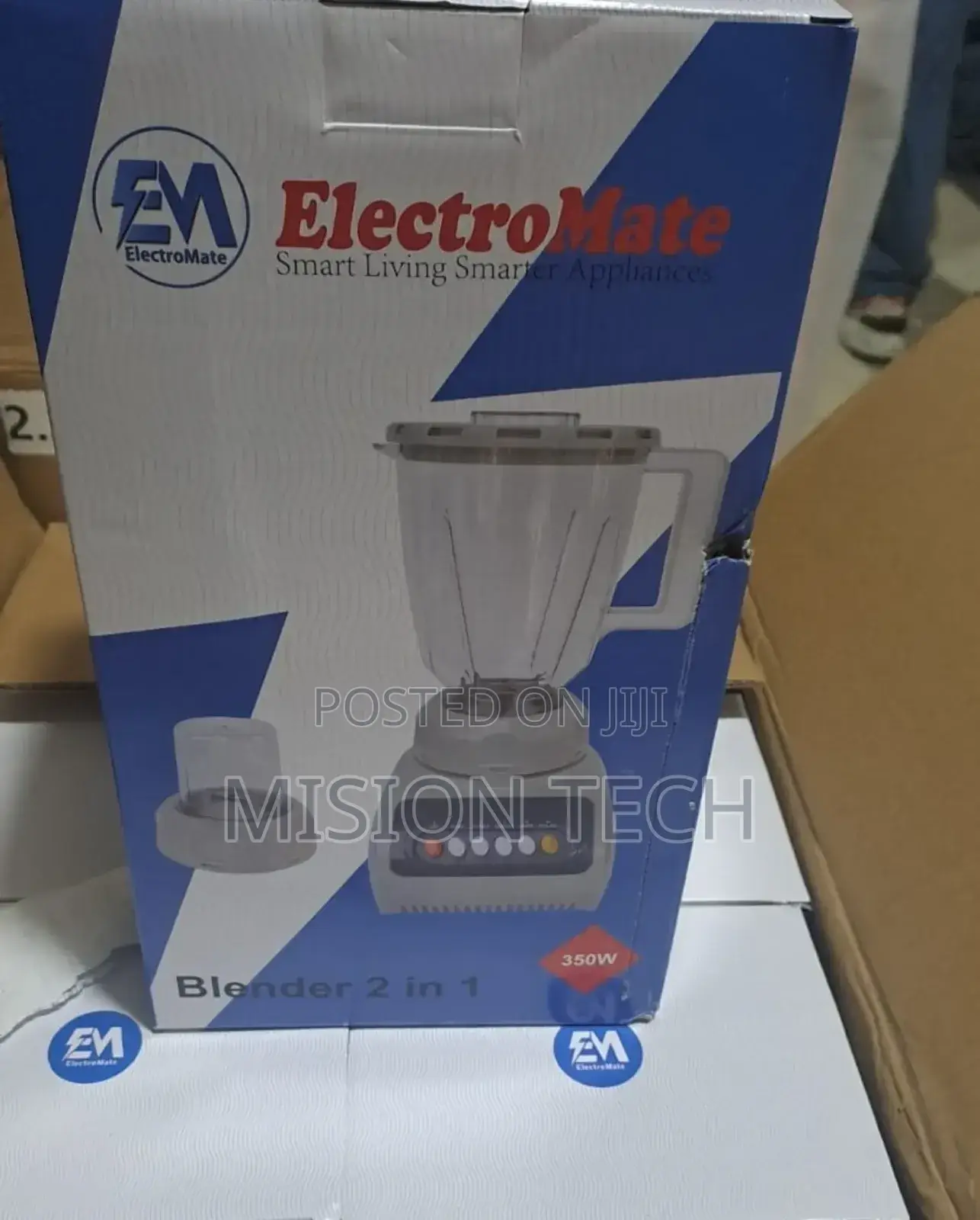 Em Blender 2-in-1 Electromate 1.5L Blender Classic 
