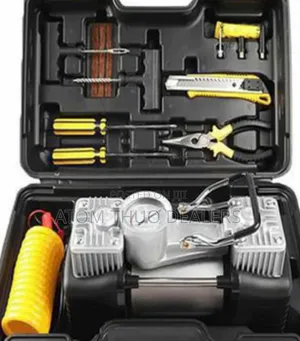 *Car Air Compressor With Tool Kit*