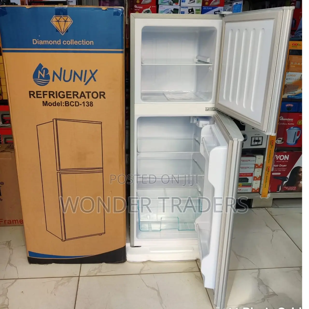 Nunix BCD-138 138L Refrigerator