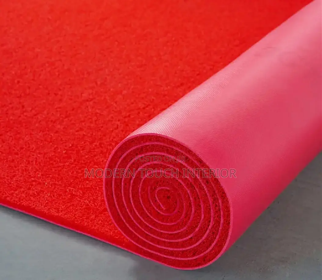Easy-Clean Comfort PVC Spaghetti Carpet