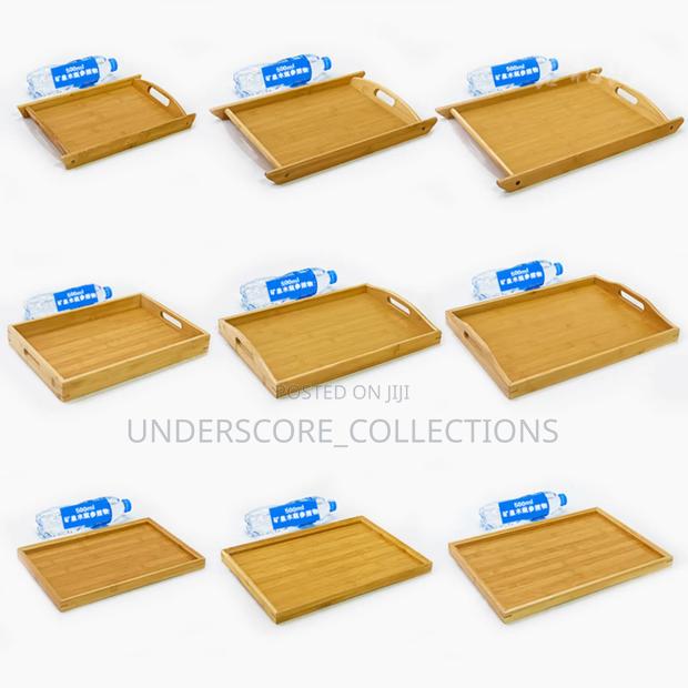 Bamboo Serving Trays - main view