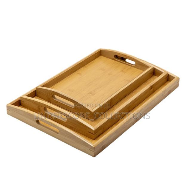Bamboo Serving Trays - thumbnail 2